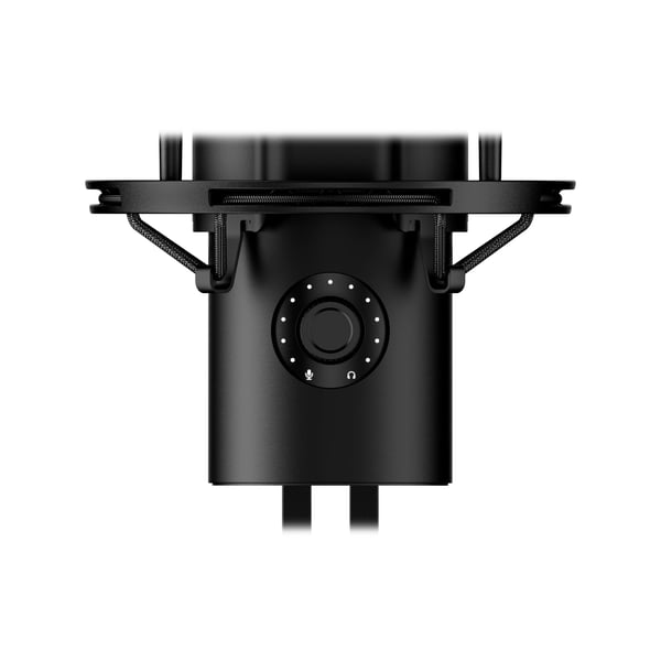 HyperX QuadCast 2 USB-mikrofon, svart