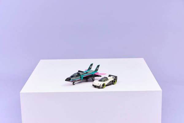 LEGO City Great Vehicles 60489 Jet och bil