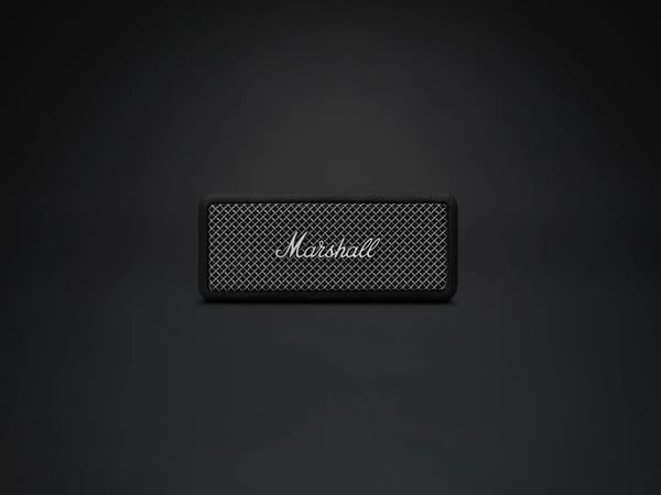 Marshall Emberton II -Bluetooth-högtalare, svart/stål