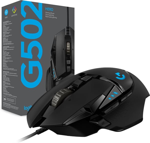 Logitech G502 HERO -spelför mus