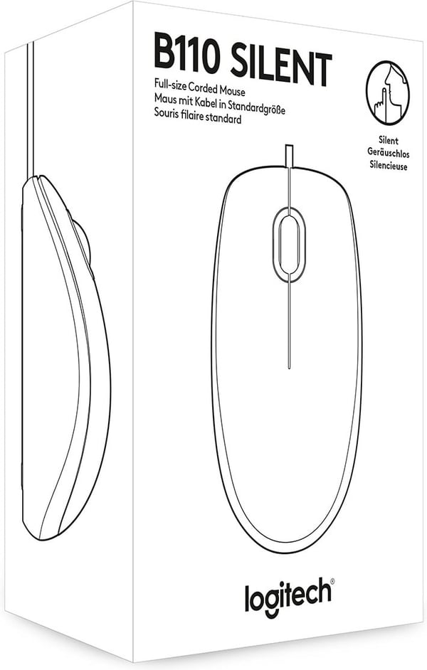 Logitech B110 -trådmus
