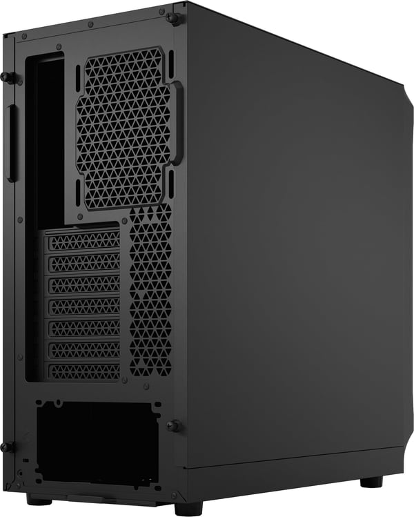 Fractal Design Focus 2 Svart Solid ATX-chassi, svart
