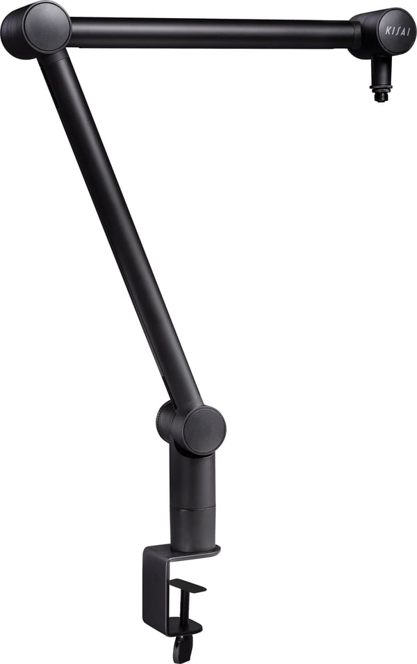 Kisai BA-1 bordmonterad mikrofonställ, svart