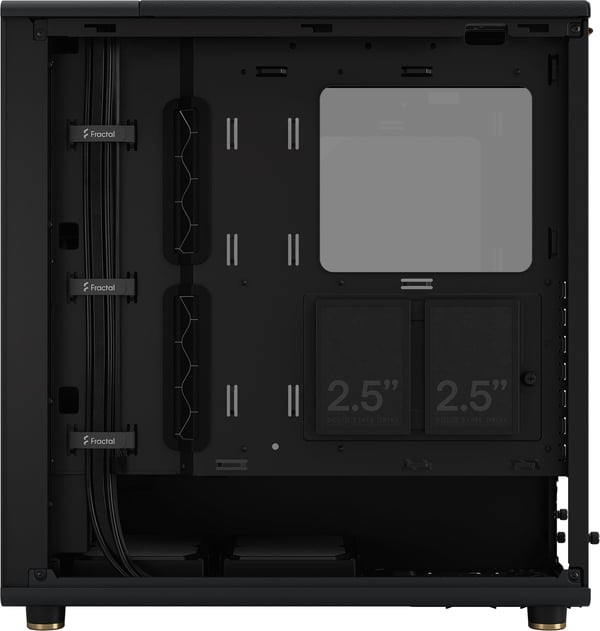 Fractal Design North ATX-kabinet med vindue, sort