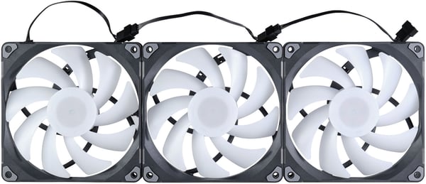 Phanteks M25-140 D-RGB PWM -ventilator, sort, 140 mm, 3 stk.
