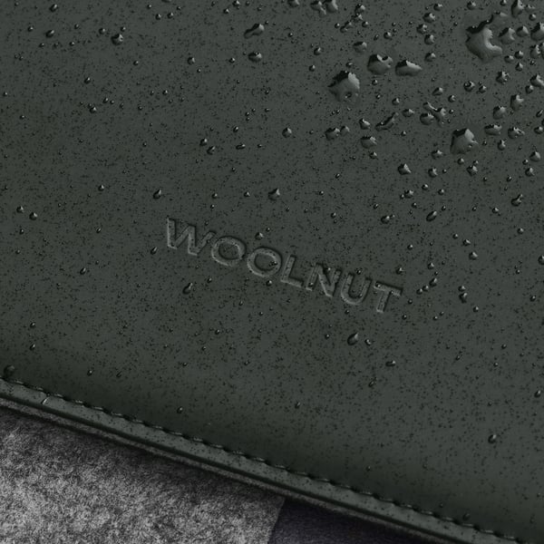 Woolnut Coated Sleeve -beskyttelsestaske til 16" MacBook Pro, grøn