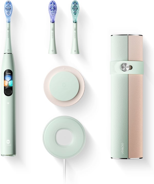 Oclean X Ultra S -elektrisk tandbørste, grøn