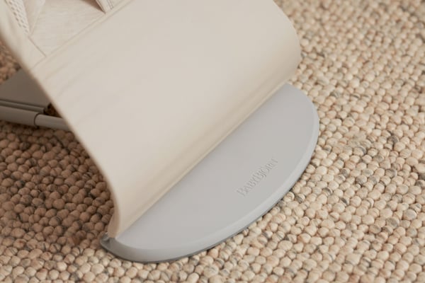 BabyBjörn Bouncer Balance Soft Woven -stol, jersey lysbeige