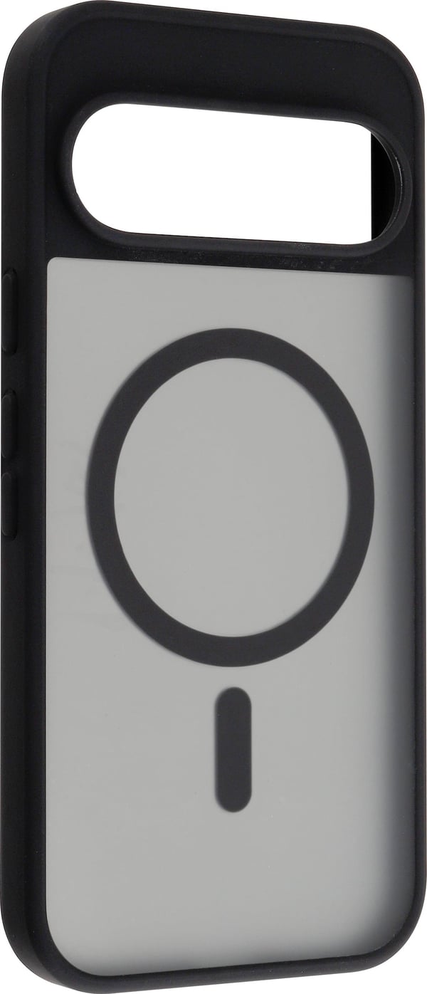 FoneKit Magnetisk Soft Touch-skyddsfodral, Google Pixel 9, svart/grå