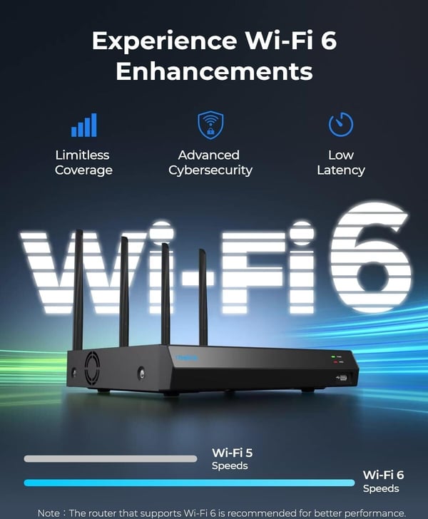 Reolink RLN12W WiFi 6 -NVR-inspelare