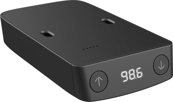 Elfen Ergodesk Modest II elbordets ram, svart