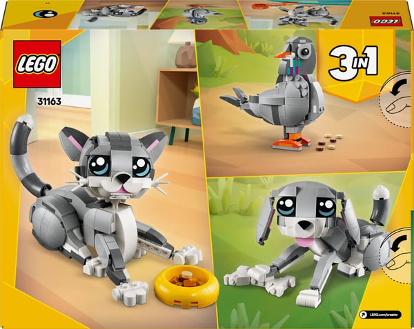 LEGO Creator 31163 – Lekfull katt