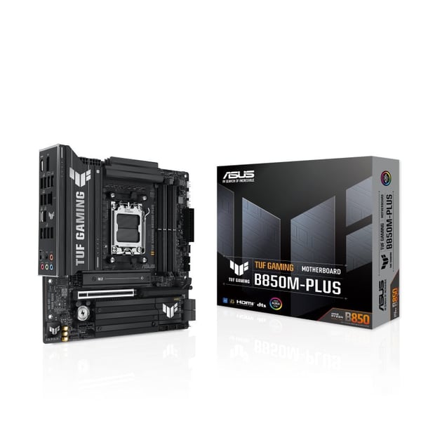 ASUS TUF GAMING B850M-PLUS AM5 Micro-ATX moderkort