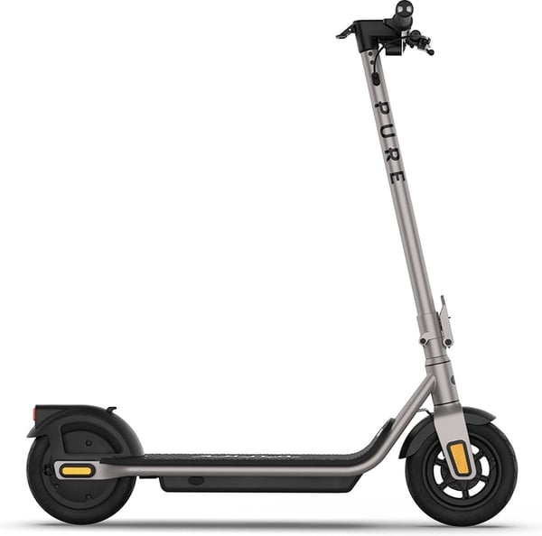 Pure Electric Air3 Pro+ -elsparkcykel, Platinum Silver
