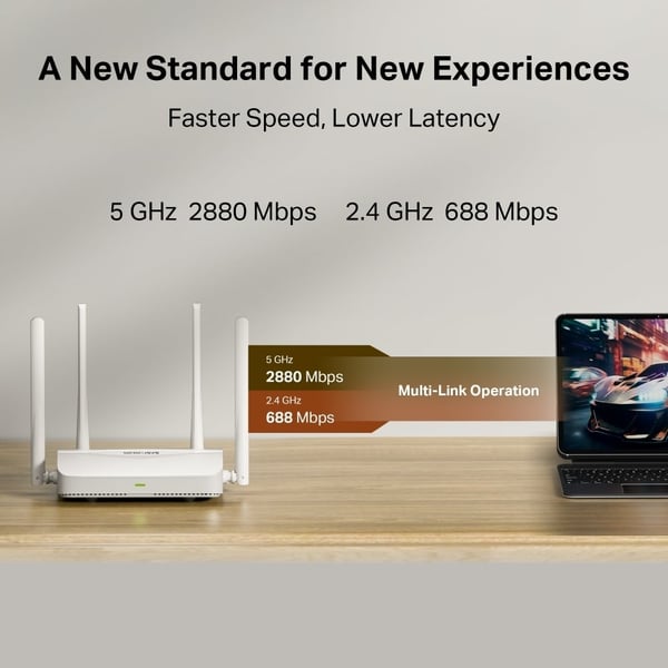 Mercusys MR25WBE Dual-Band Wi-Fi 7-router
