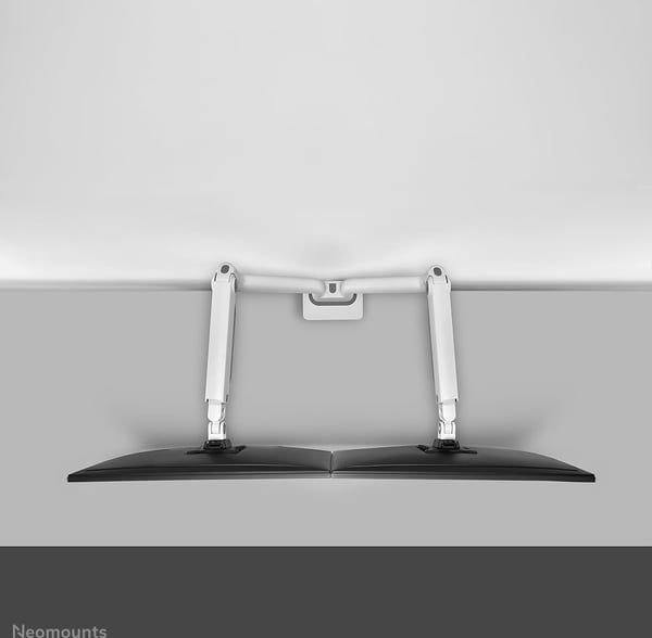 Neomounts DS70S-950WH2 NEXT One monitorarm för två 17-35" skärmar, vit