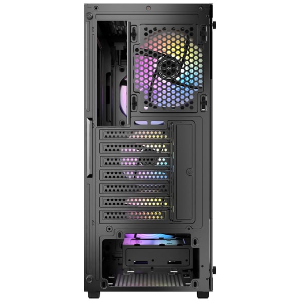 Antec AX61 Elite ATX-chassi med fönster, svart