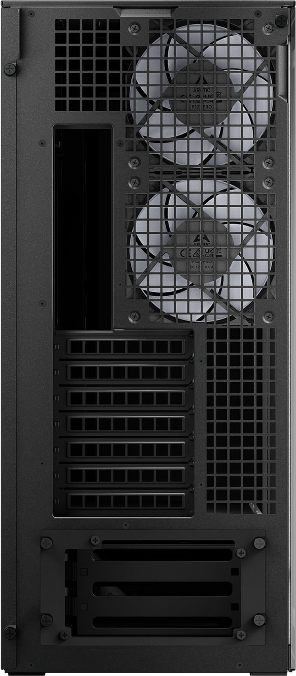 ARCTIC Xtender VG E-ATX-chassi, spegelsvart