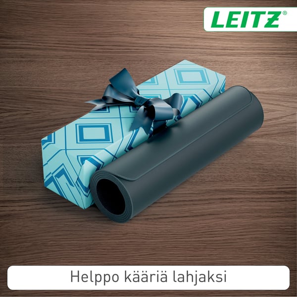 Leitz gamingmusmatta, 100 x 40 cm, mörkgrå
