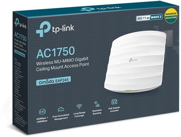 TP-LINK Omada EAP245 Dualband WiFi-accesspunkt