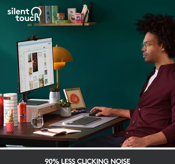 Logitech Signature M650 -trådløs mus, sort