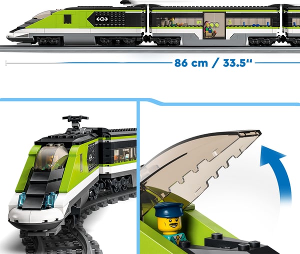 LEGO City Tog 60337 - Hurtigtog