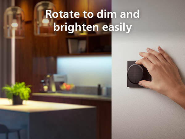 Philips Hue Tap dial switch -tryckknapp, vit