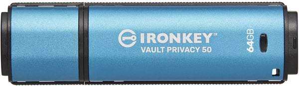 Kingston IronKey Vault Privacy 50 64 Gt USBhukommelsesnøgle