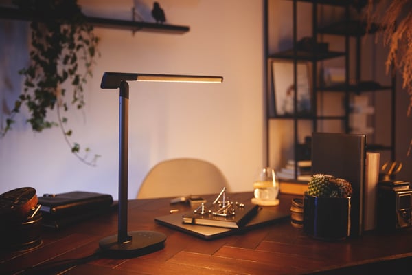 Philips Sword DSK610 - skrivebordslampe, grå