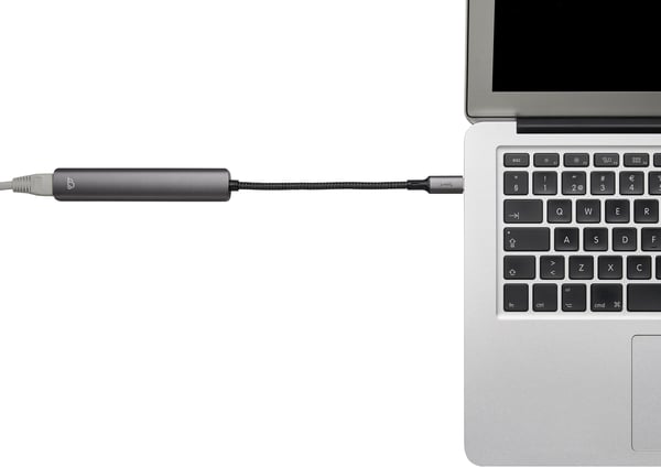 Bluecloud USB-C-USB-A-hubb och gigabit ethernet-adapter