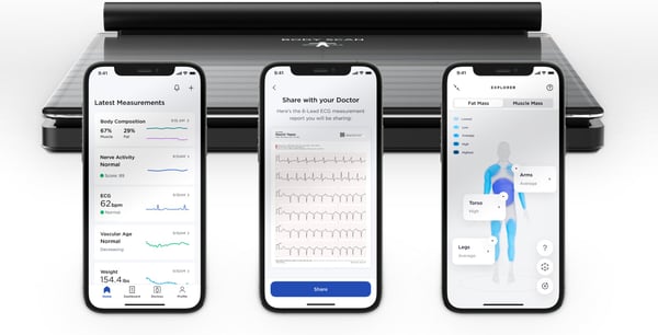 Withings Body Scan -smartvægt, sort