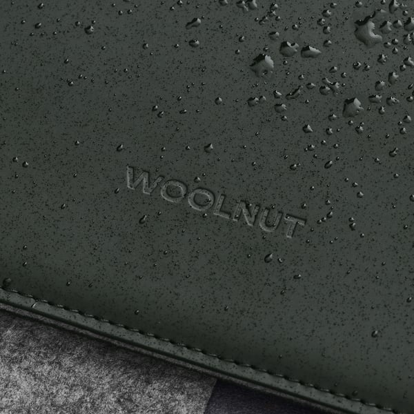 Woolnut Coated Folio -beskyttelsesetui til 16" MacBook Pro, grøn