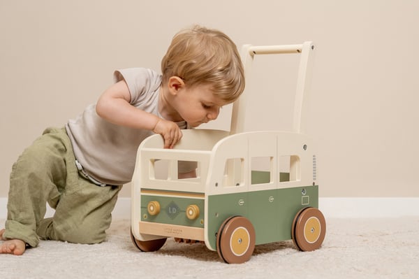 Little Dutch Vintage Walker Wagon - träkärra