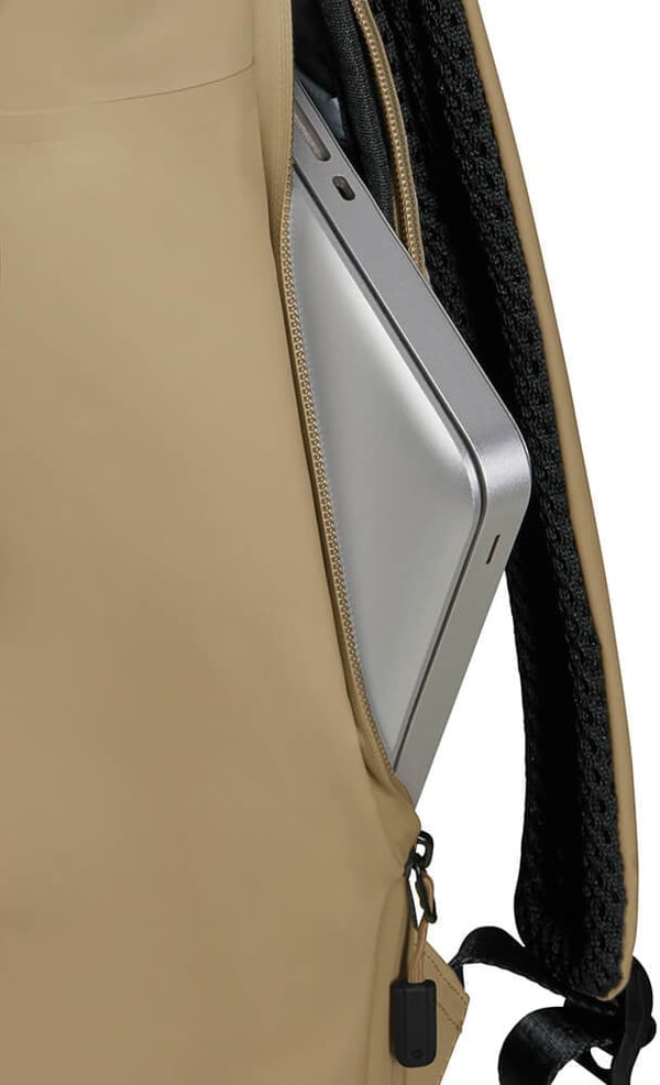 Samsonite Coatify Biz Rolltop 15,6" - rygsæk, sand