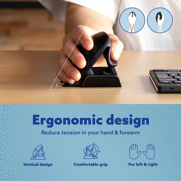 R-Go Twister -ergonomisk mus, ambidextrous