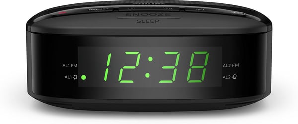 Philips TAR3205/12 vækkeur, sort