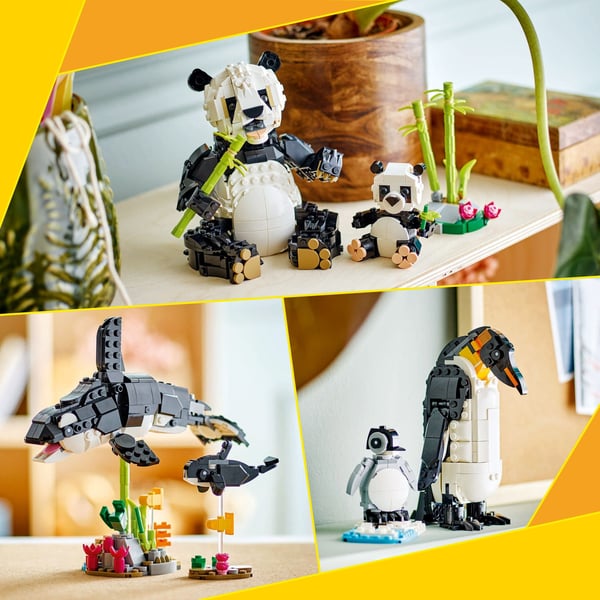 LEGO Creator 31165 – Vilde dyr: Pandafamilie