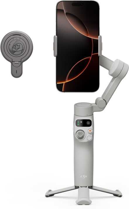 DJI Osmo Mobile 7 gimbal til mobiltelefon, grå