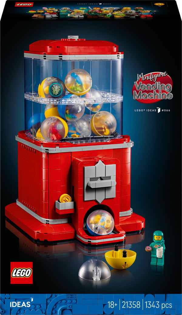 LEGO Ideas 21358 Minifigurförsäljningsautomat