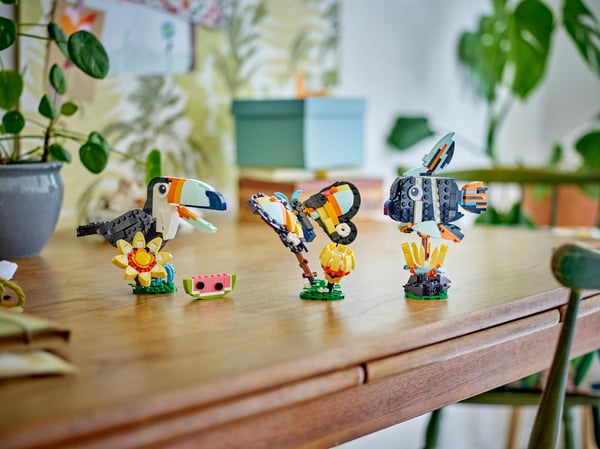 LEGO Creator 3-i-1 Vilda djur 31173: tropisk tukan
