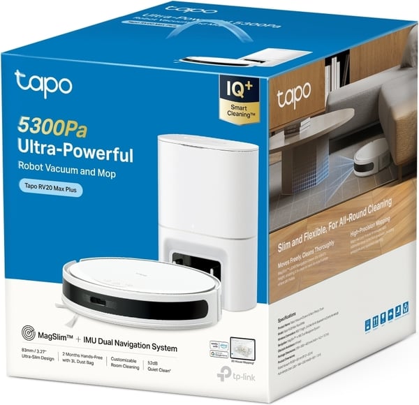 TP-Link Tapo RV20 Max Plus, vit