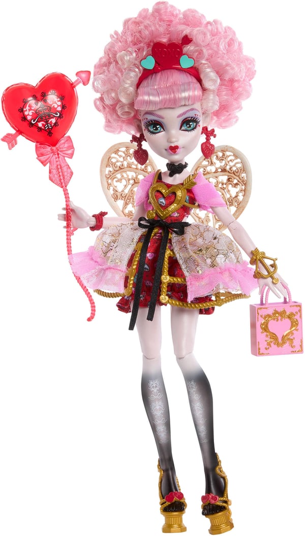 Monster High Scary Sweet Birthday Docka, Cupid