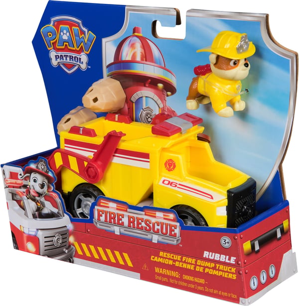 Paw Patrol Brandkår, Rulle och fordon