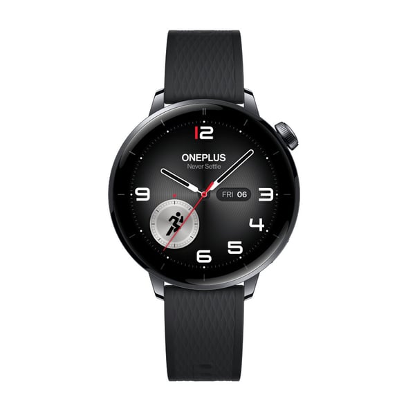 OnePlus Watch 3 smartklocka, 43 mm, Black Steel