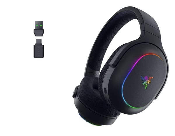 Razer Barracuda X Chroma trådlösa spelhörlurar, svart