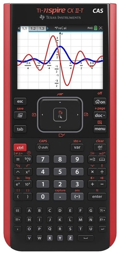 Texas Instruments TI-Nspire CX II-T CAS grafregner