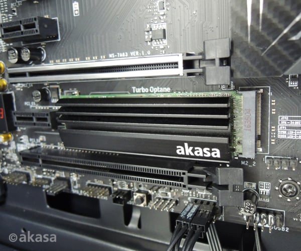 Akasa M.2 SSD køleplade - køleprofil til M.2 kort