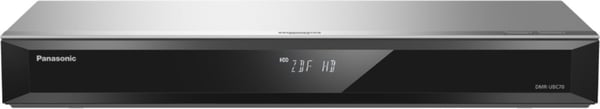Panasonic DMR-UBC70EGS 4K UHD Blu-ray-spelare och 500 GB HD-Digitalbox, silver