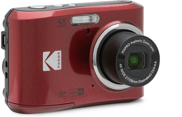 Kodak Pixpro FZ45 digital kamera, rød
