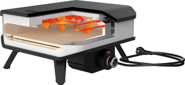 Cozze 17" elektrisk pizzaovn, elektrisk